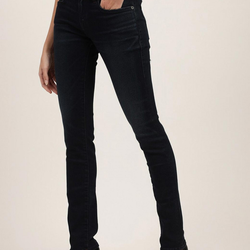 Women Black Skinny Fit Jeans