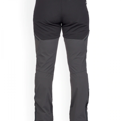 Men Charcoal Grey Mountain Trekking Trousers TREK 900